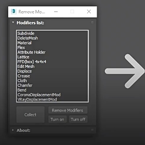 Remove Modifiers v1.3 for 3damx2018-2025图标